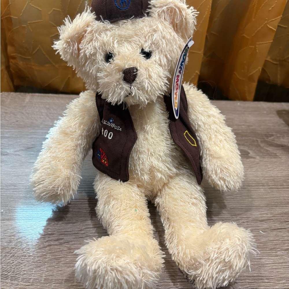 Mary Meyer Brownie Girl Scout bear